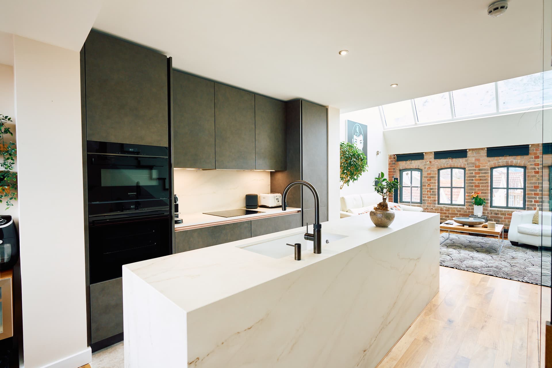 Seaside Penthouse Kitchen